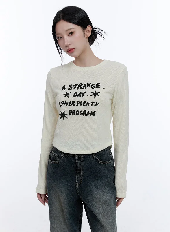 Mock Neck Women Long Sleeve Top for a Modern AestheticSimple Lettering Long Sleeve Top CD416 Mock Neck Women Long Sleeve Top for a Modern AestheticSimple Lettering Long Sleeve Top CD416