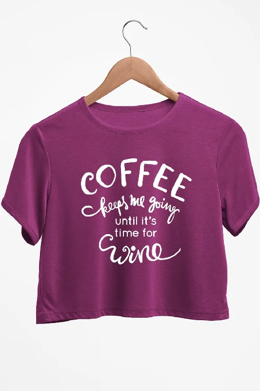 Printed Floral Women's Crop Top in Yellow for a Vibrant and Spring - Inspired OutfitCoffee Keeps Me Going Graphic Printed Purple Crop Top Printed Floral Women's Crop Top in Yellow for a Vibrant and Spring - Inspired OutfitCoffee Keeps Me Going Graphic Printed Purple Crop Top