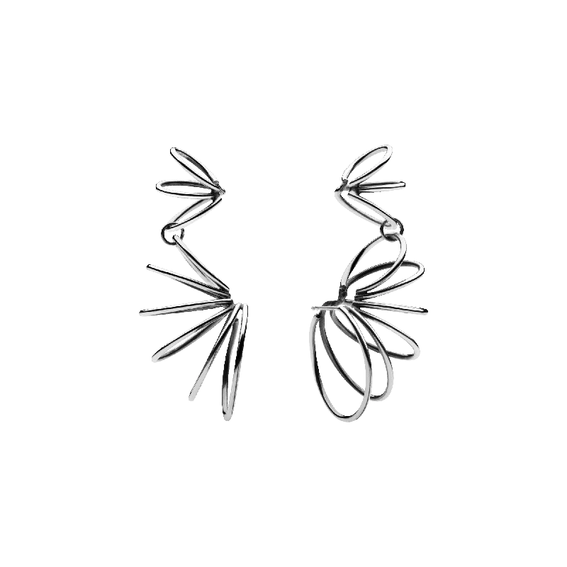Diamond hoop earringsMultiple Small Hoop Earrings Silver
