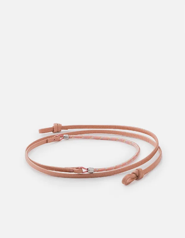 Women's Infinity Symbol Rings in Rose Gold for a Romantic TouchNexus Leather Sunglass Cord, Sterling Silver