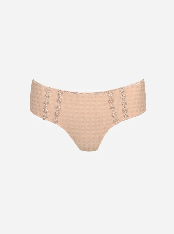 Plus Size Women's Patchwork - Design Jeans for a Unique AppearanceAvero Hotpants - Caffé Latte Plus Size Women's Patchwork - Design Jeans for a Unique AppearanceAvero Hotpants - Caffé Latte