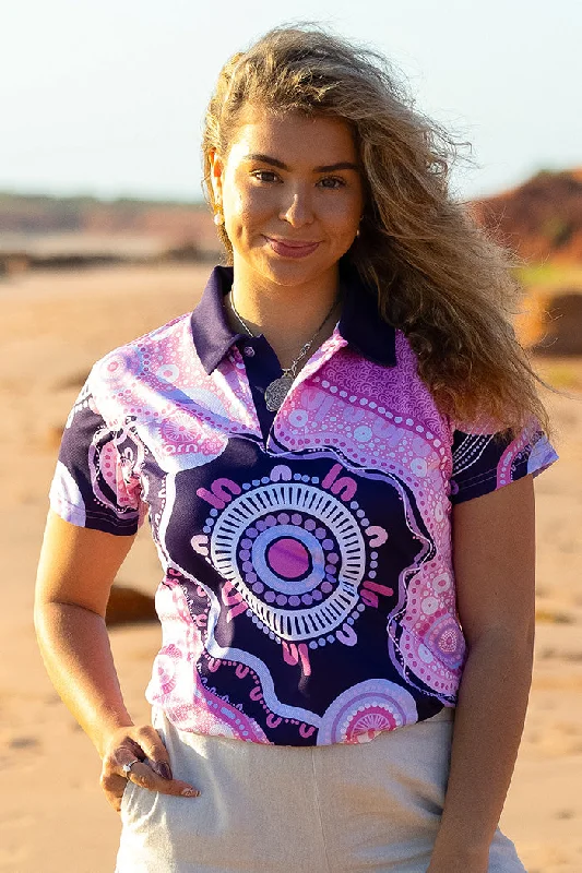 Antibacterial polo shirt for fitness enthusiastsA Woman's Connection Women's Fitted Polo Shirt Antibacterial polo shirt for fitness enthusiastsA Woman's Connection Women's Fitted Polo Shirt