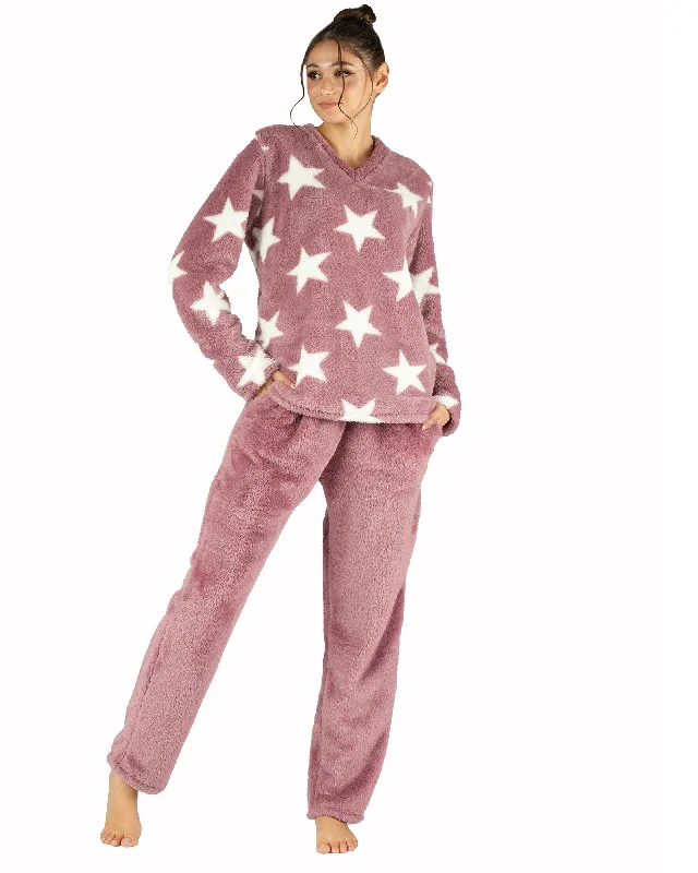 Women's Straight - Leg Linen Pants for a Breezy Summer LookCharming Stars Winter Printed Sleep Top and Plain Long Pants Women's Straight - Leg Linen Pants for a Breezy Summer LookCharming Stars Winter Printed Sleep Top and Plain Long Pants