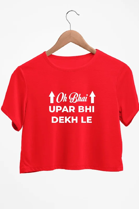 Printed Floral Women's Crop Top in Yellow for a Vibrant and Spring - Inspired OutfitUpar Bhi Dekh Le Graphic Printed Red Crop Top Printed Floral Women's Crop Top in Yellow for a Vibrant and Spring - Inspired OutfitUpar Bhi Dekh Le Graphic Printed Red Crop Top