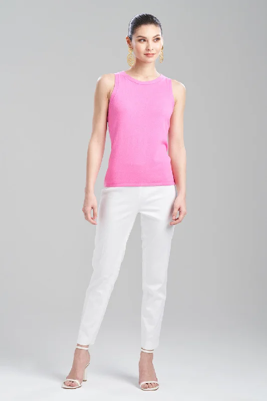 Machine - washable halter top in durable jersey fabricBeijing Textured Knit Halter Top Machine - washable halter top in durable jersey fabricBeijing Textured Knit Halter Top