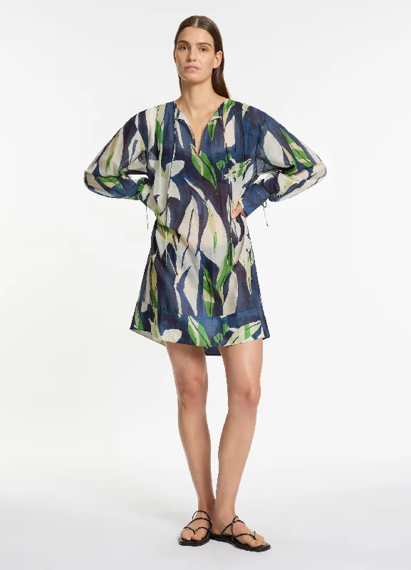 Belted cover ups for a more structured and fashionable lookFauna Mini Cover Up - Ink Belted cover ups for a more structured and fashionable lookFauna Mini Cover Up - Ink