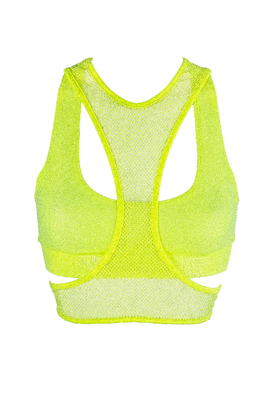 Long - Sleeve Women's Ribbed Crop Top in Beige for a Stylish and Cozy Fall OutfitLayered Crop Top Set / Hologram layered with Fishnet / DOUBLE TOP NEON YELLOW Long - Sleeve Women's Ribbed Crop Top in Beige for a Stylish and Cozy Fall OutfitLayered Crop Top Set / Hologram layered with Fishnet / DOUBLE TOP NEON YELLOW