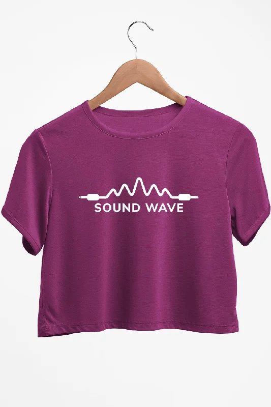Button - Down Women's Cotton Crop Top in Denim Blue for a Classic and Versatile LookSound Wave Graphic Printed Purple Crop Top Button - Down Women's Cotton Crop Top in Denim Blue for a Classic and Versatile LookSound Wave Graphic Printed Purple Crop Top
