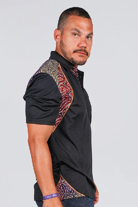 Maternity polo shirt for pregnant women's comfortOur Many Tribes UPF50+ Bamboo Unisex Polo Shirt Maternity polo shirt for pregnant women's comfortOur Many Tribes UPF50+ Bamboo Unisex Polo Shirt
