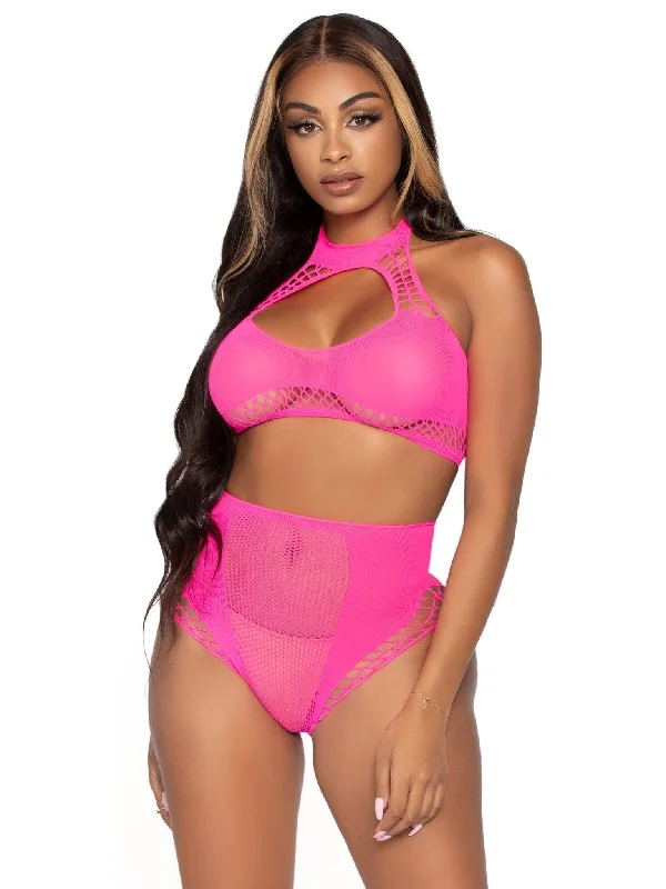 Button - Down Women's Cotton Crop Top in Denim Blue for a Classic and Versatile Look2 Pc Net Crop Top and High Waist Bottoms Pink Button - Down Women's Cotton Crop Top in Denim Blue for a Classic and Versatile Look2 Pc Net Crop Top and High Waist Bottoms Pink