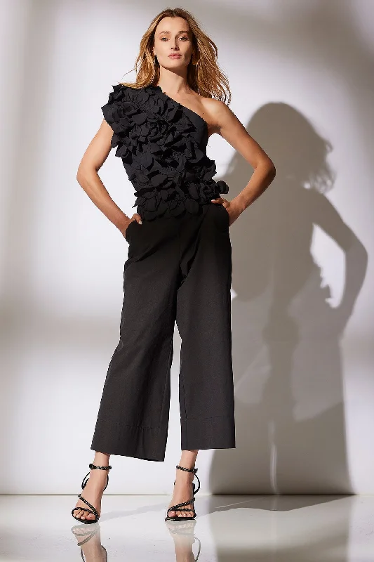 Cigarette Style Women's Printed Linen Blend Pants for Casual DaysTech Cotton Taffeta Pull Over Cropped Pants Cigarette Style Women's Printed Linen Blend Pants for Casual DaysTech Cotton Taffeta Pull Over Cropped Pants