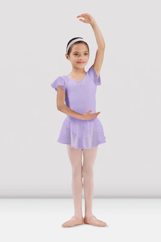 Skirts with side slits Girls Olesia Georgette Sequin Skirt
