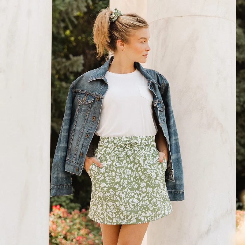 Mini denim skirts for teenagers Cher Skirt, Sage Ivy