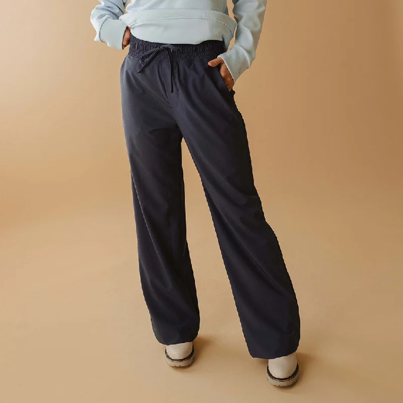 Skirts with a smocked waist Audrey Trouser, Indigo