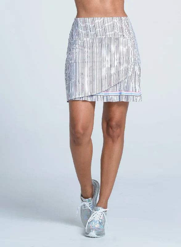 Skirts with ruffled hems Peek A Blue Skort 17.5"