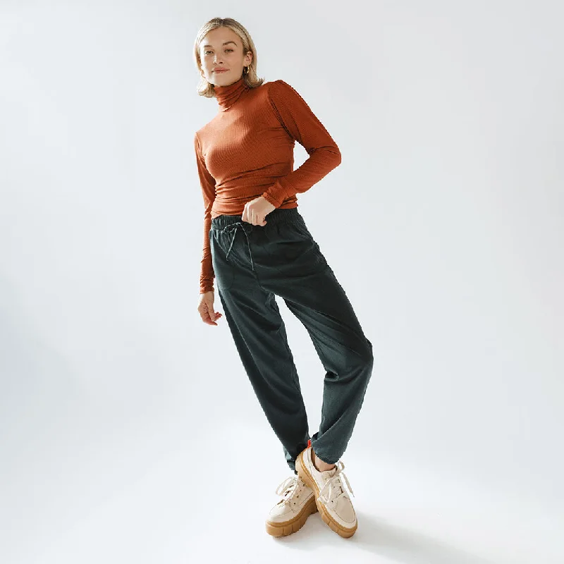 Corduroy skirts for winter Everywhere Joggers, Heather Cobalt