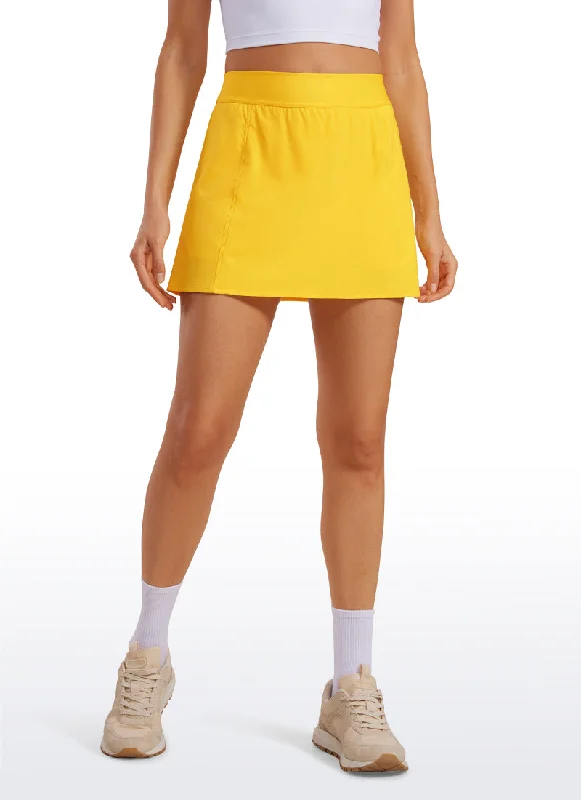 Skirts for a beach wedding Feathery-Fit Soft High Waisted Golf Skirts with Pockets 14'' Skirts for a beach wedding Feathery-Fit Soft High Waisted Golf Skirts with Pockets 14''