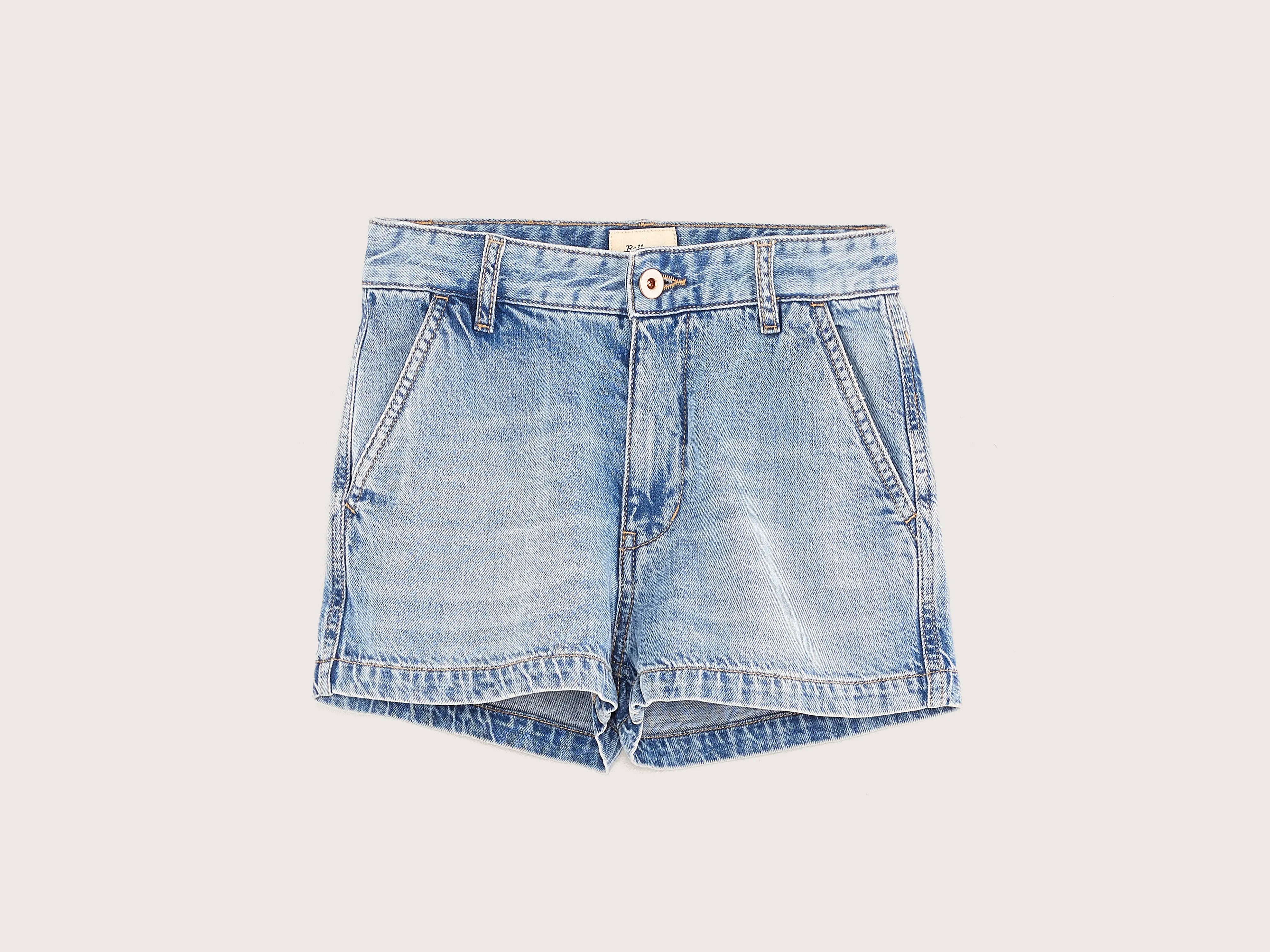 A - line skirts for petite women Kristen regular chino shorts (251 / G / LT BLUE BLEACH)