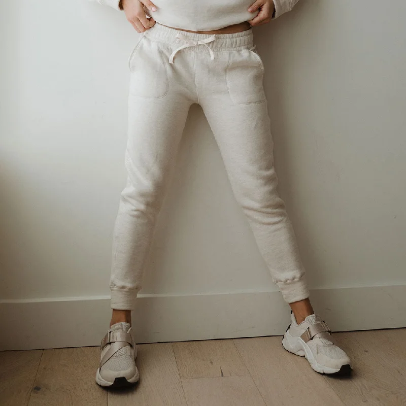 Wrap skirts for women with curves At Ease Joggers, Birch
