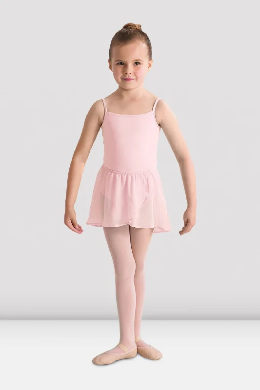 Denim skirts with distressed details Girls Barre Stretch Waist Ballet Skirt