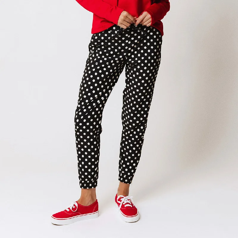 Skirts for a school dance Black Polka Dot Jetsetters