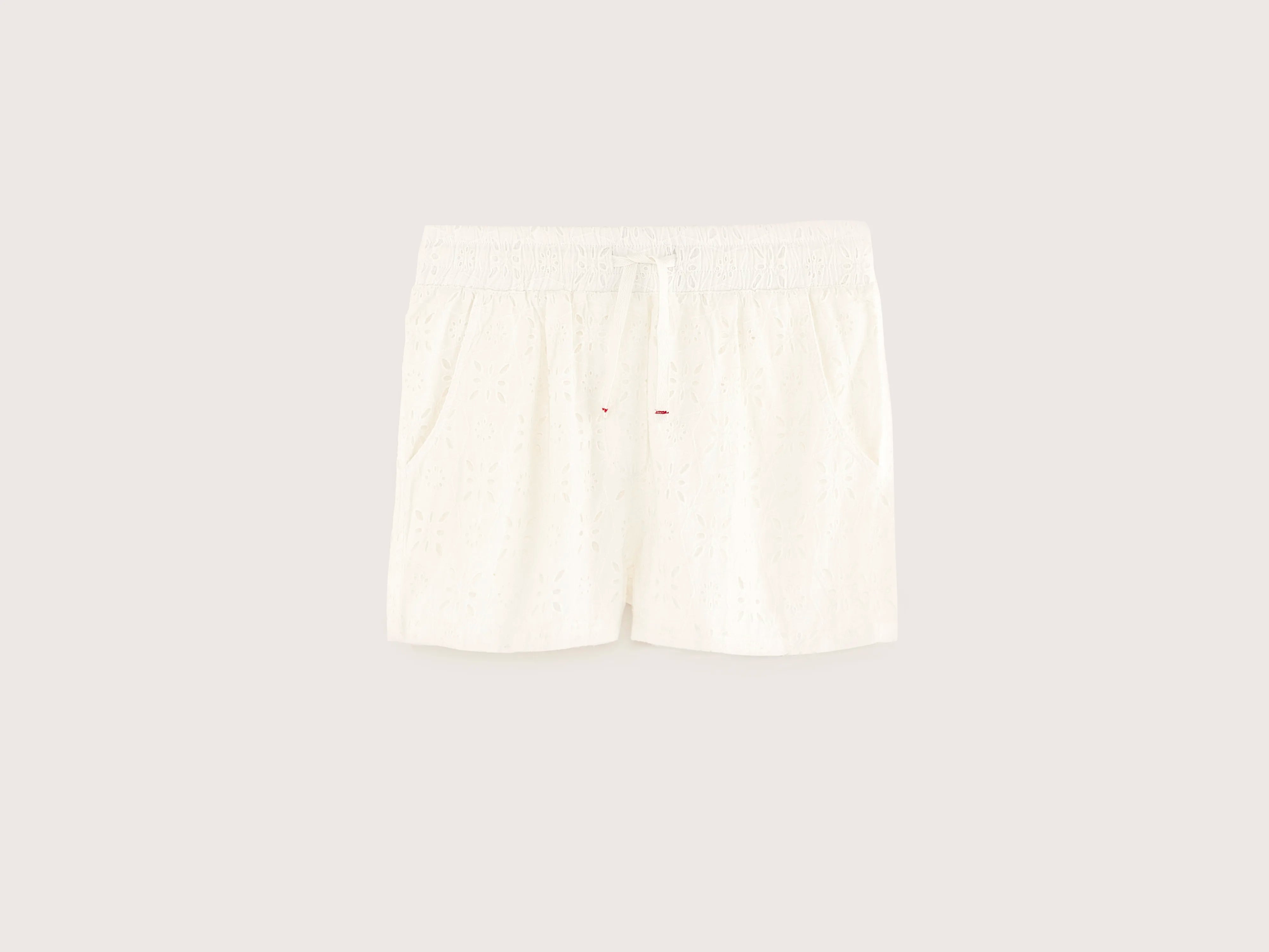 Skirts with decorative buttons Kate relaxed shorts (251 / G / OFF WHITE)