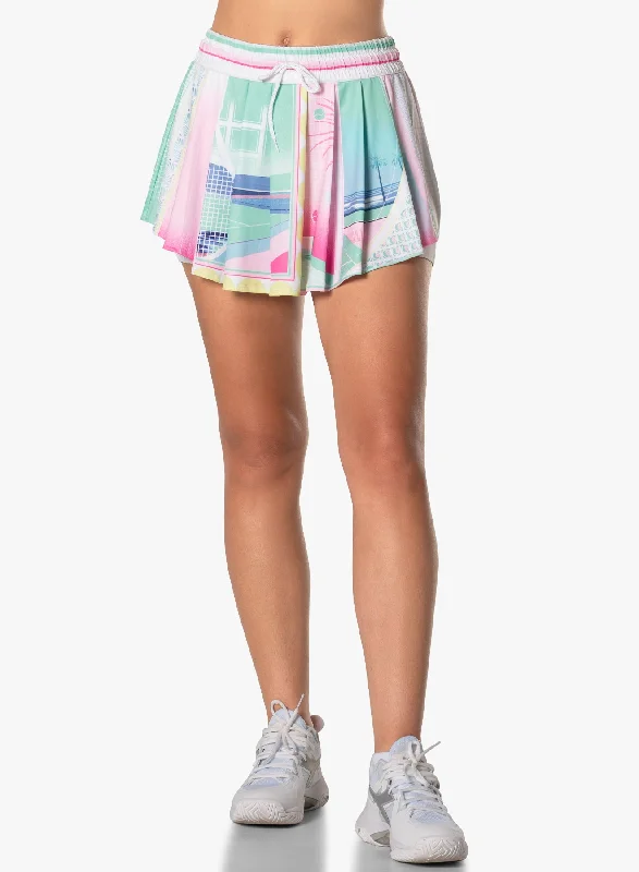 Skirts for a charity event High Waist Deco Love Skirt
