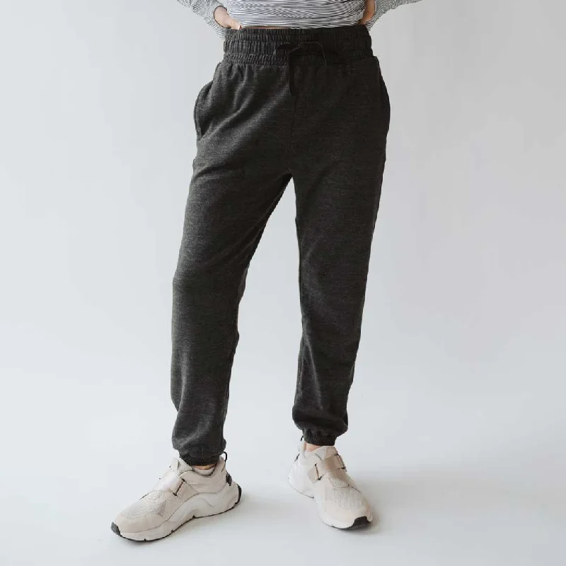 Denim skirts with distressed details Campus Joggers, Charcoal