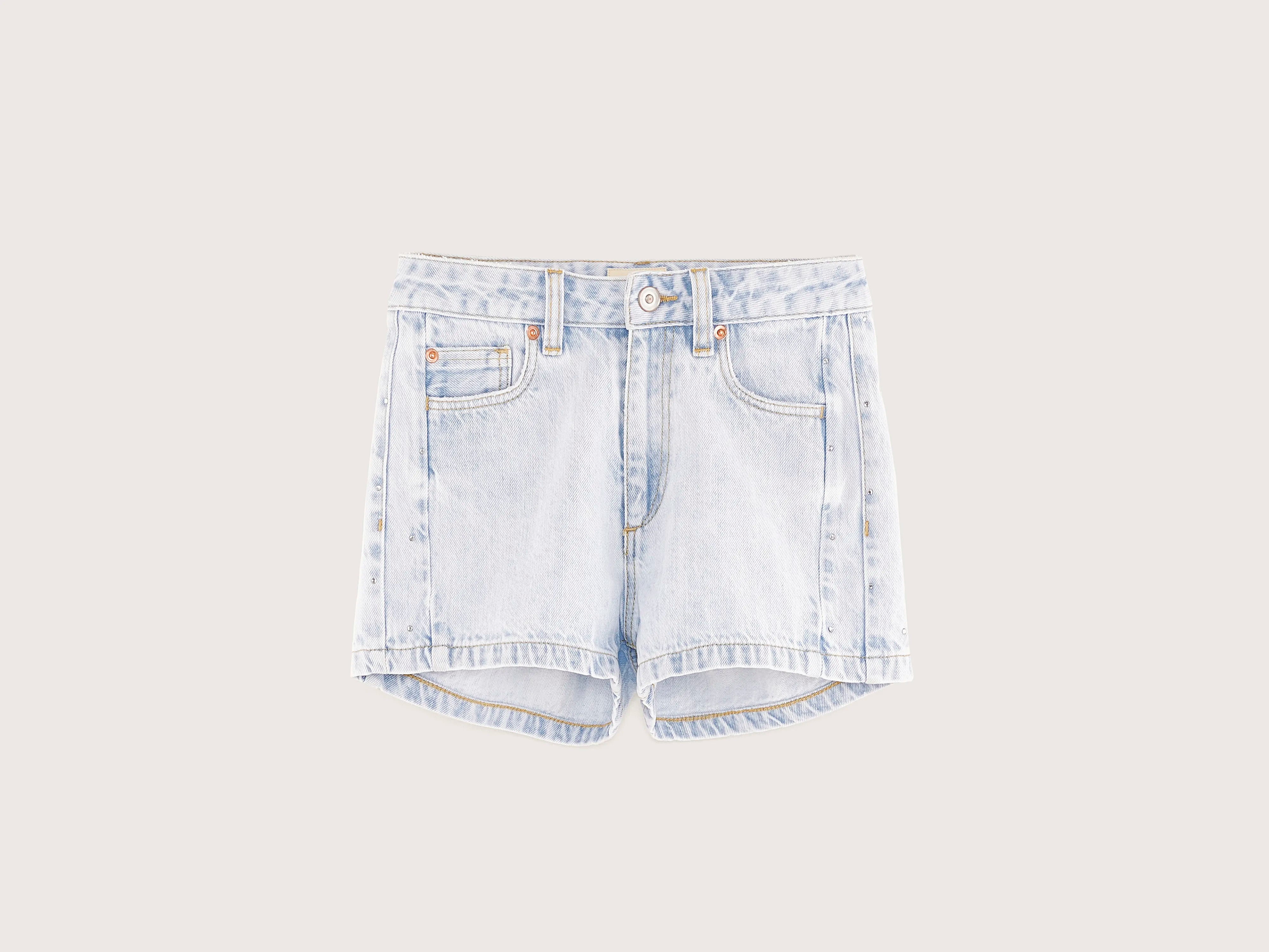 Skirts for a wine tasting Pina denim shorts (251 / G / LT BLUE BLEACH)