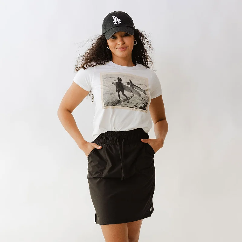 Skirts for a family gathering The Away Skirt, Black