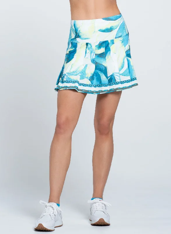 Skirts with a handkerchief hem Caribbean Vibes Skort-short 15.25"