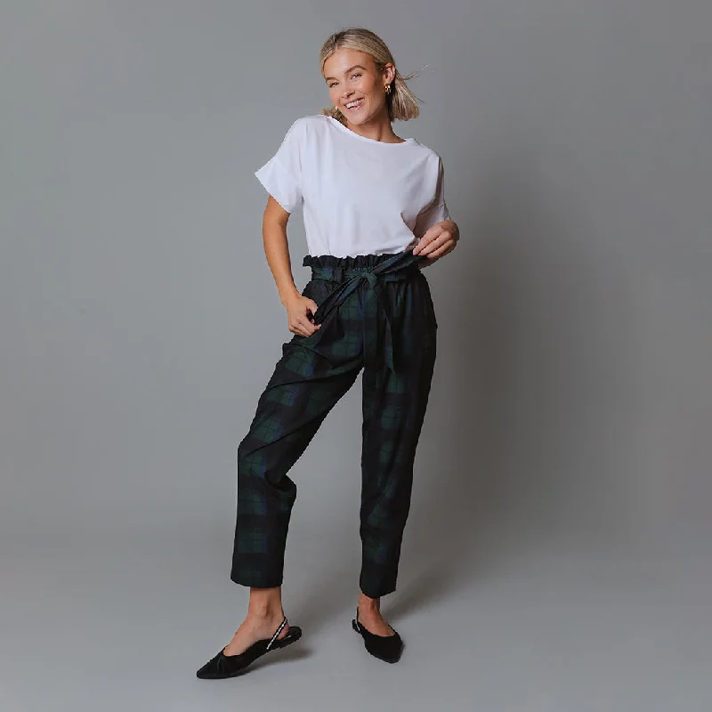 Ruffled skirts for little girls Mistletoe Bow Belt Capri