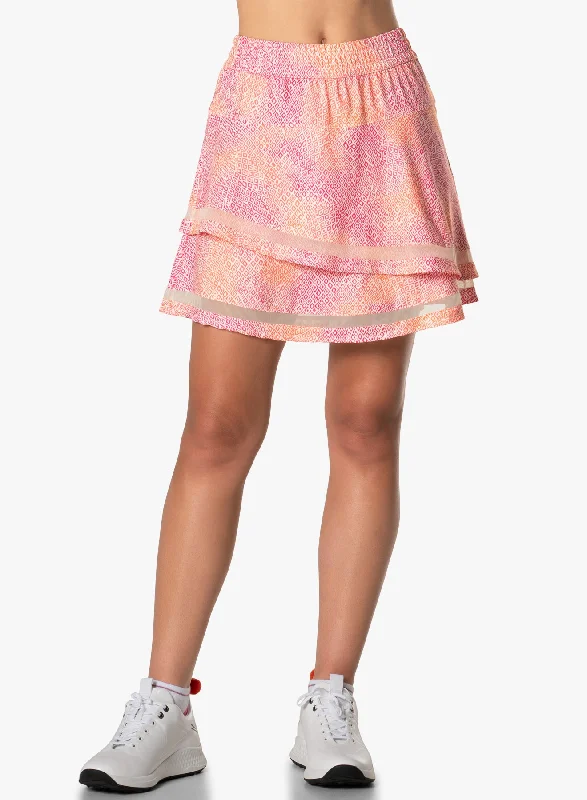 Skirts for a wedding guest Shockin' Bloom Skort-long
