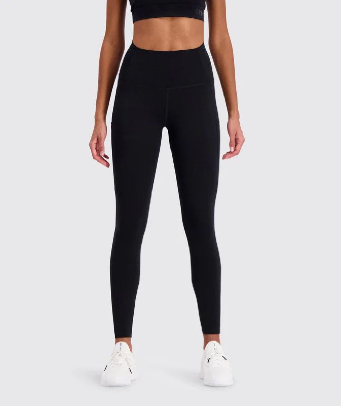 Plus Size Women's Printed Tight Trousers in Floral Patterns for a Spring - Inspired OutfitHigh-Waist Pocket Tights Plus Size Women's Printed Tight Trousers in Floral Patterns for a Spring - Inspired OutfitHigh-Waist Pocket Tights