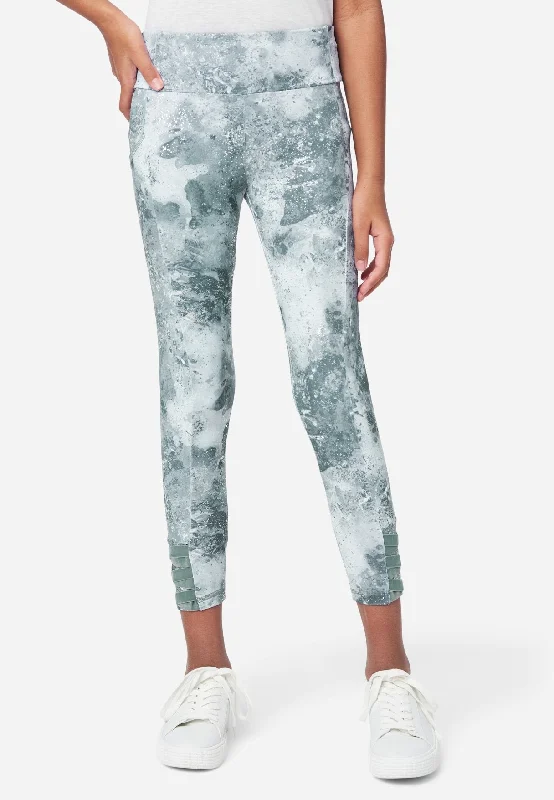 Women's Tight Trousers with Mesh Panels in Black for a Sexy and Modern AppearanceCollection X by Justice Marble-Print Crop Leggings Women's Tight Trousers with Mesh Panels in Black for a Sexy and Modern AppearanceCollection X by Justice Marble-Print Crop Leggings