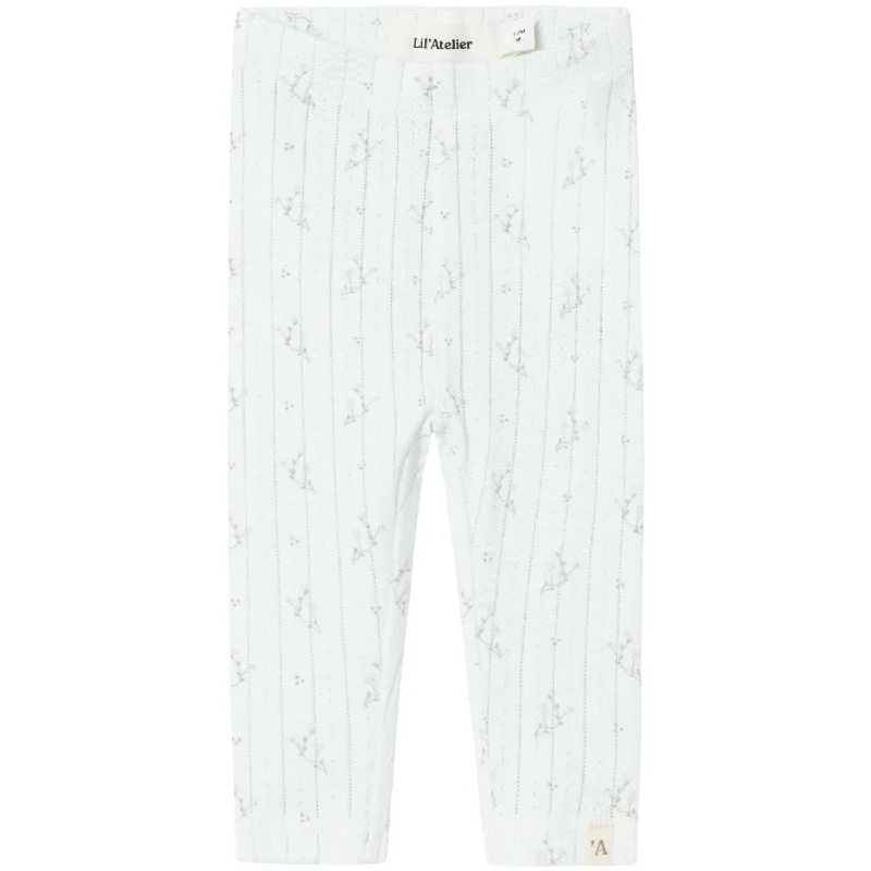 Plus Size Women's Printed Tight Trousers in Floral Patterns for a Spring - Inspired OutfitLil'Atelier Coconut Milk Rachello Dee Slim Leggings Plus Size Women's Printed Tight Trousers in Floral Patterns for a Spring - Inspired OutfitLil'Atelier Coconut Milk Rachello Dee Slim Leggings