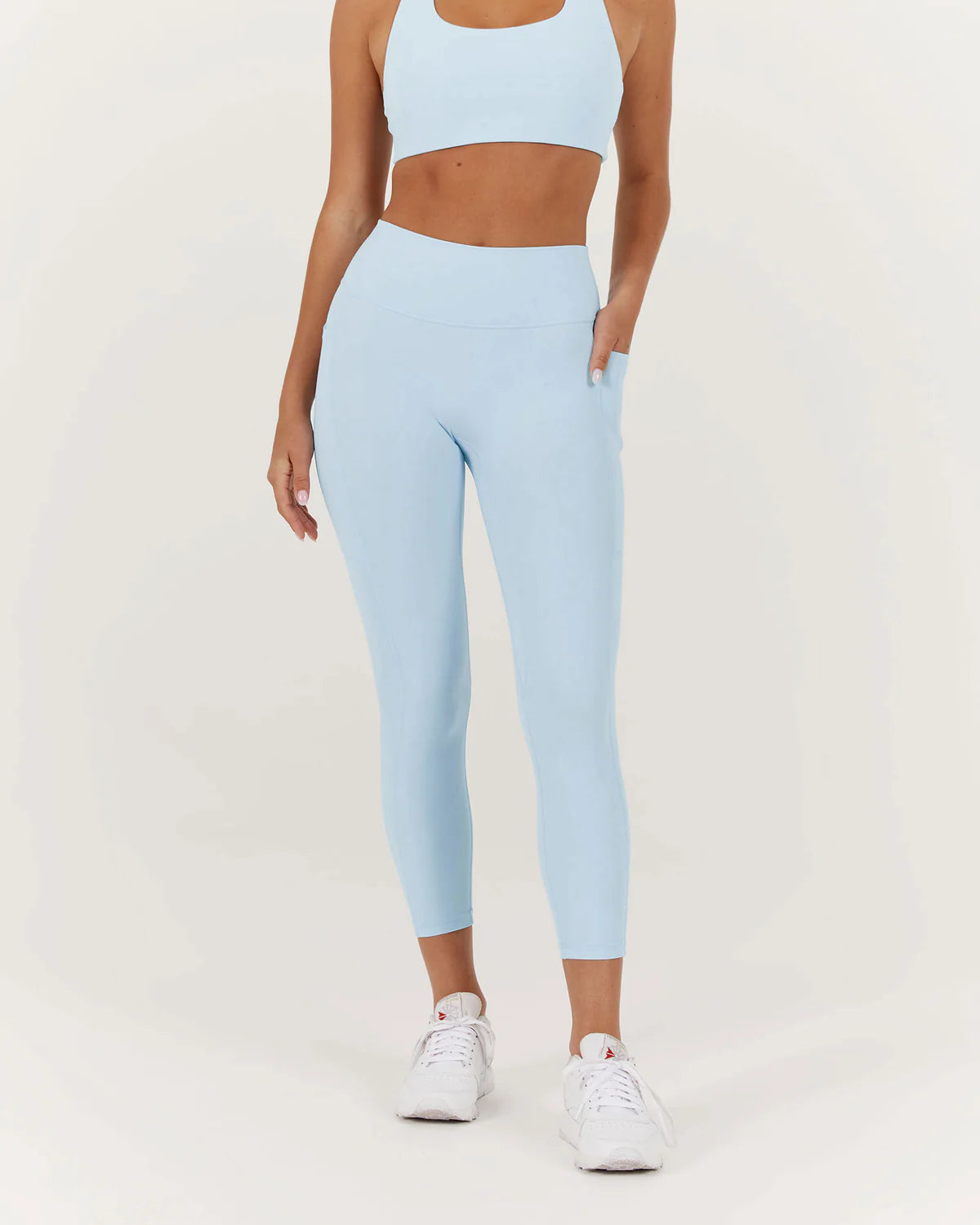High - Waisted Women's Leather Tight Trousers in Black for a Rock - Chic LookMuscle Republic | Motion Pocket Leggings 24" - Ice Blue High - Waisted Women's Leather Tight Trousers in Black for a Rock - Chic LookMuscle Republic | Motion Pocket Leggings 24" - Ice Blue