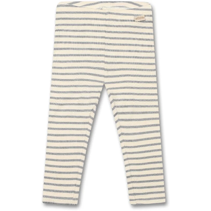 Women's Tight Trousers with Rhinestone Embellishments in Silver for a Sparkly LookPetit Piao® Blue Mist Leggings Modal Striped Women's Tight Trousers with Rhinestone Embellishments in Silver for a Sparkly LookPetit Piao® Blue Mist Leggings Modal Striped
