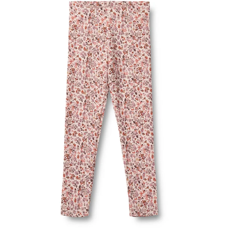 Plus Size Women's Printed Tight Trousers in Floral Patterns for a Spring - Inspired OutfitWheat Pale Rose Flowers Leggings Jules Plus Size Women's Printed Tight Trousers in Floral Patterns for a Spring - Inspired OutfitWheat Pale Rose Flowers Leggings Jules
