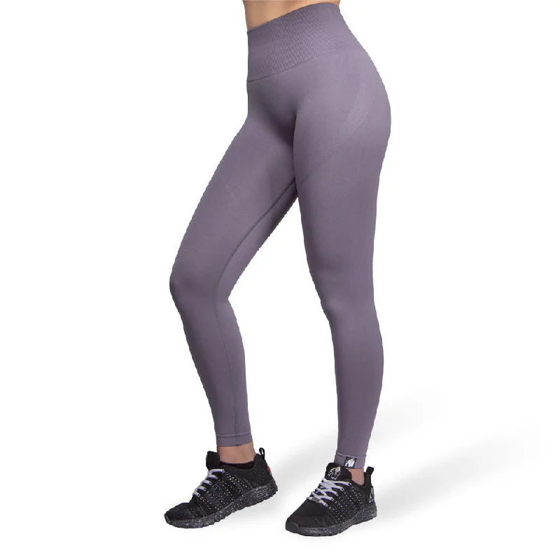 Women's Faux Leather Tight Trousers with Studded Details in Brown for an Edgy StyleYava Seamless Leggings - Gray Women's Faux Leather Tight Trousers with Studded Details in Brown for an Edgy StyleYava Seamless Leggings - Gray