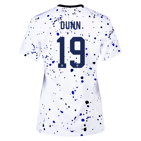 Nike Womens United States Crystal Dunn 4 Star Home Jersey 23/24 w/ 2019 World Cup Champion Patch (White/Loyal Blue) Nike Womens United States Crystal Dunn 4 Star Home Jersey 23/24 w/ 2019 World Cup Champion Patch (White/Loyal Blue)