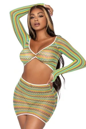 Women's A - line cotton skirt for everyday casual wearSummer Romance Net Top & Skirt Set Women's A - line cotton skirt for everyday casual wearSummer Romance Net Top & Skirt Set