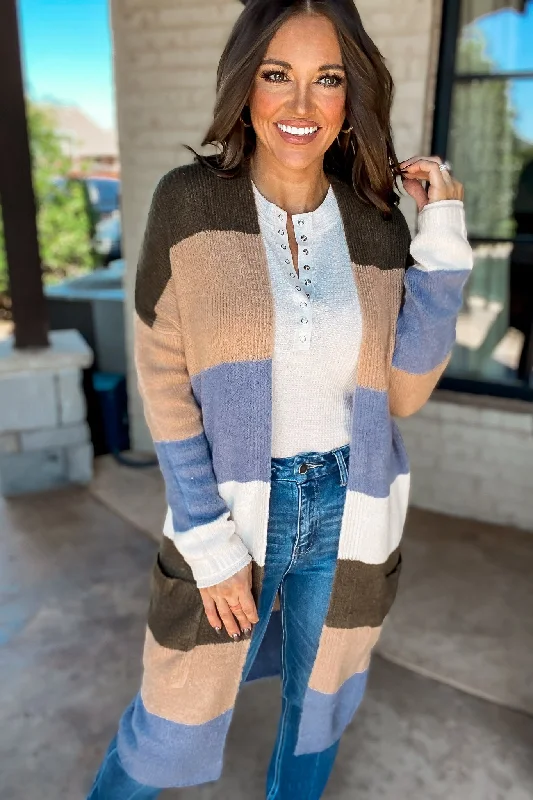 maternity women cardigan for expecting momsEvery Aspect Olive And Khaki Long Sleeve Open Front Color Block Cardigan maternity women cardigan for expecting momsEvery Aspect Olive And Khaki Long Sleeve Open Front Color Block Cardigan