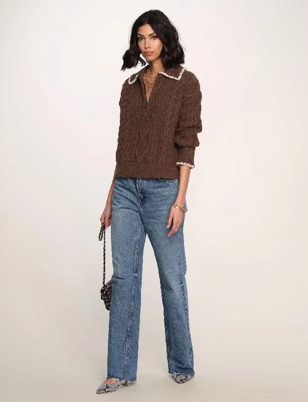 Women's Cable - Knit Sweater Dress in Brown for a Stylish and Comfortable One - Piece Optionivana sweater Women's Cable - Knit Sweater Dress in Brown for a Stylish and Comfortable One - Piece Optionivana sweater