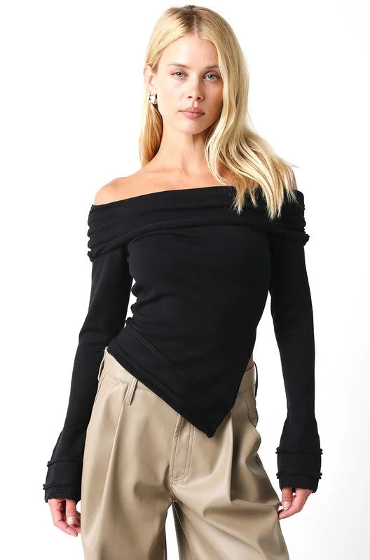 Women's Sequined Trimmed Sweater in Gold for a Glamorous Party LookLois Sweater-Black Women's Sequined Trimmed Sweater in Gold for a Glamorous Party LookLois Sweater-Black