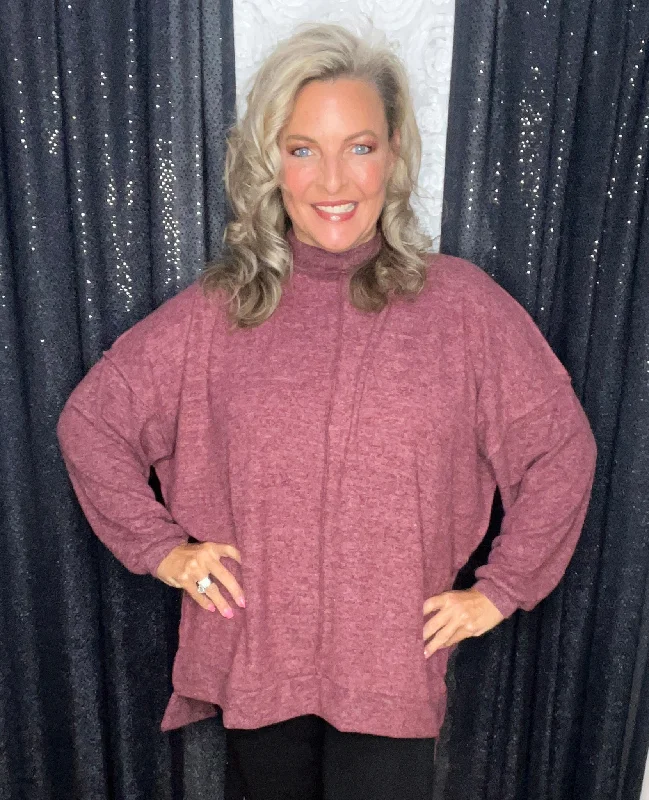 Women's Fuzzy Mohair - Blend Sweater in Light Pink for a Soft and Cozy FeelNo Frills and All Chill Sweater (IN STOCK) Women's Fuzzy Mohair - Blend Sweater in Light Pink for a Soft and Cozy FeelNo Frills and All Chill Sweater (IN STOCK)