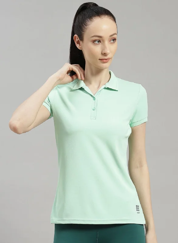 Plus Size Women T Shirt for a Comfortable and Flattering FitWomen Green Solid T-Shirt Plus Size Women T Shirt for a Comfortable and Flattering FitWomen Green Solid T-Shirt