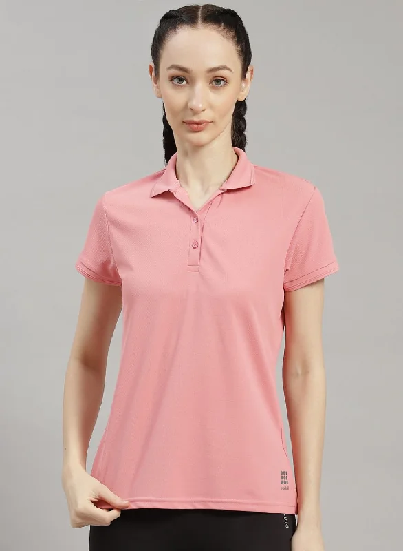 Plus Size Women T Shirt for a Comfortable and Flattering FitWomen Pink Solid T-Shirt Plus Size Women T Shirt for a Comfortable and Flattering FitWomen Pink Solid T-Shirt