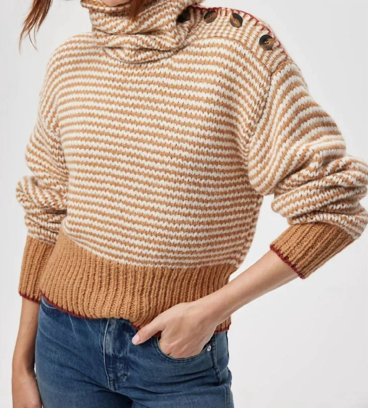 Women's Fuzzy Mohair - Blend Sweater in Light Pink for a Soft and Cozy FeelStefania Sweater In Brown Sugar Women's Fuzzy Mohair - Blend Sweater in Light Pink for a Soft and Cozy FeelStefania Sweater In Brown Sugar