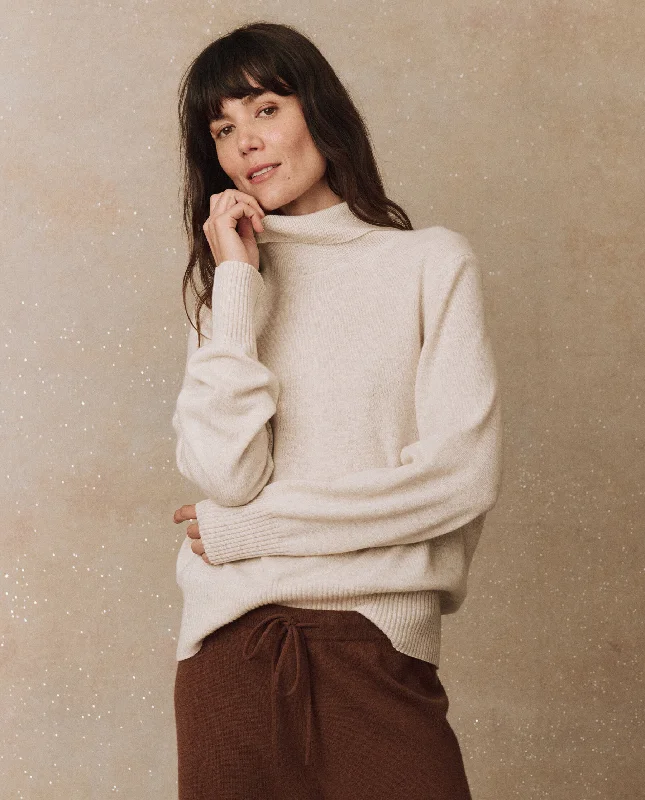 Women's Cable - Knit Sweater Dress in Brown for a Stylish and Comfortable One - Piece OptionThe Cashmere Turtleneck Sweater. -- Ivory Women's Cable - Knit Sweater Dress in Brown for a Stylish and Comfortable One - Piece OptionThe Cashmere Turtleneck Sweater. -- Ivory